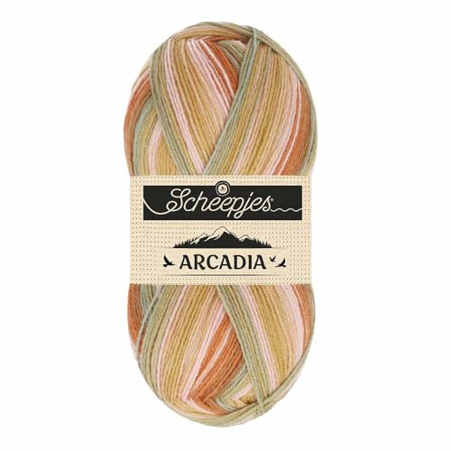 Scheepjes - Scheepjes Arcadia 902 Mesa - Résistant Chaussette Fil - 1x100g