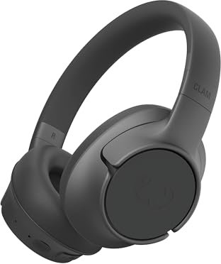 Fresh 'n Rebel Clam Fuse Casque Bluetooth Supra Auriculaire avec Réduction de Bruit Active Hybride, avec Microphone ENC (appels Parfaits), Casque sans Fil avec Mode Ambiant, 45h d'autonomie (Noir)