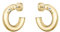 BOSS Jewelry Creolen für Damen Kollektion LIVE in Gelbgold - 1580690