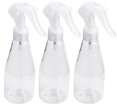 LATRAT 3 Pcs 200 ML Flacons Vaporisateur Vide, Plastique Brume Fine Vaporisateur pour Jardin Plante Nettoyage Coiffure, Atomiseur pour Voyage, Le Nettoyage, Le Jardinage, Cosmétiques