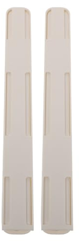 Angoily Self-Adhesive Drawer Guide Slide, Drawer Slide Rails for Smooth Operation Cabinets and Dressers, White