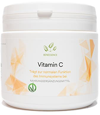 Benessence - Vitamina C in polvere solubile - 500 g