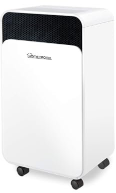 Hometronix 16L Dehumidifier for Mould Moisture Damp Extraction with Air Purifier 24 Hour Timer LED Display Laundry Drying Auto Defrost Function