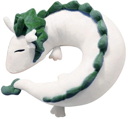TOGHPUW Cuscino Viaggio, Cuscino Per Collo Animale, Carino Cuscino Da Viaggio Drago