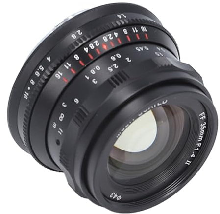 35mm F1.4 Lente de retrato de fotograma completo, vidrio óptico de gran apertura fija enfoque manual L-montura lente de cámara para SL SL1 SL2 (-2214240014012)