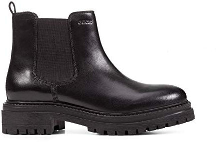 Geox D Iridea B, Botines para Mujer, Negro (Black), 39 EU