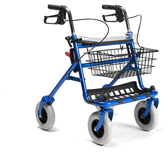 Rollator Pieghevole A 4 Ruote 9kg