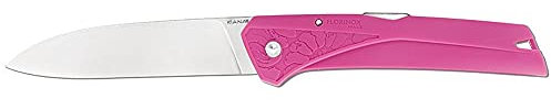FLORINOX COUTEAU PLIANT KIANA MER LAME LISSE Rose fabriqué en FRANCE