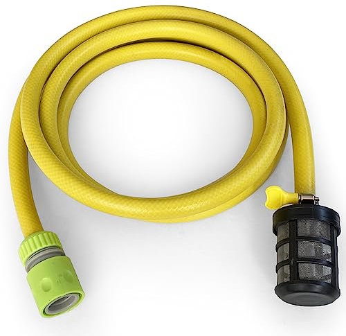 3M Suction Hose with Quick Coupling & Filter for Pressure Washer Karcher K2-K7 Series & Bosch AQT Series