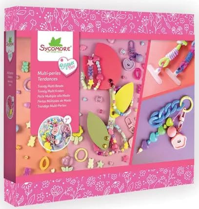 Sycomore | Atelier Bijoux Multi Perles Tendance | Kit DIY 7 Ans+