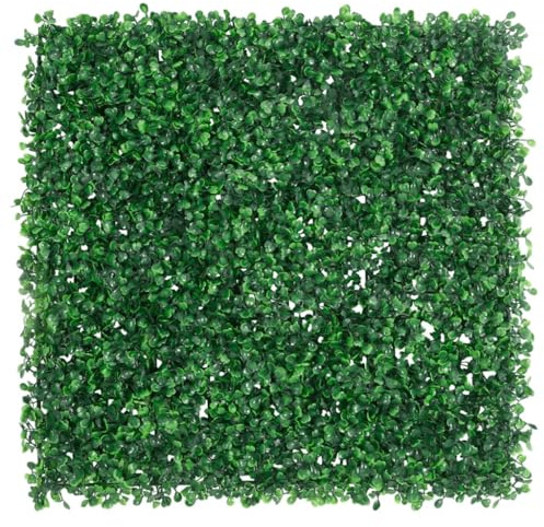 Generico Recinzione Foglie Arbusti Artificiali 6 pz Verde 50x50 cm,3.2kg,366634
