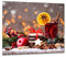 ewaschbaer Herdabdeckplatten Schneidebrett 60x52 Glas Weihnachten Glühwein