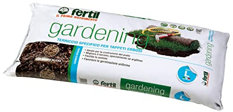 Fertil Gardening Terriccio Biologico Specifico per Tappeti Erbosi, Sacco 45 litri