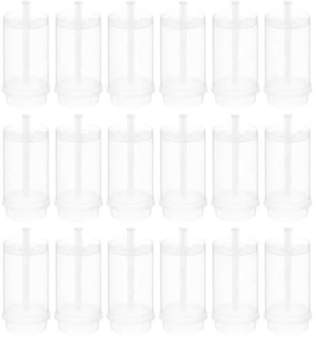 BESTonZON Lot de 30 pelles à gâteau en plastique - Pour cake pop up - Support à gâteau - Push up - Pour cupcake - Sucette - Fraise