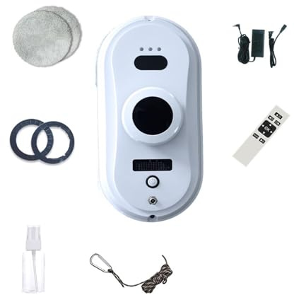 ZGJIAJU Aspirador Cristales Aspiradora, Robot De Limpieza De Ventanas, Limpiador De Ventanas, Control Remoto De Vidrio Eléctrico For Electrodomésticos