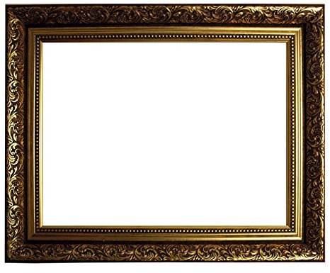 Barockrahmen Gold fein verziert 469 ORO, Leerrahmen, 50x70 cm