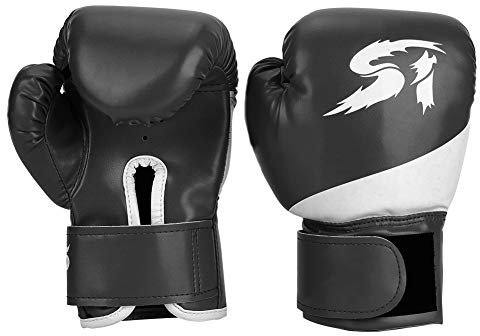 iFCOW Kinder-Boxhandschuhe, 1 Paar, PU-Leder, Kinder-Boxhandschuhe, Sandsack, Boxen, Sparring-Trainingshandschuhe für Jungen und Mädchen