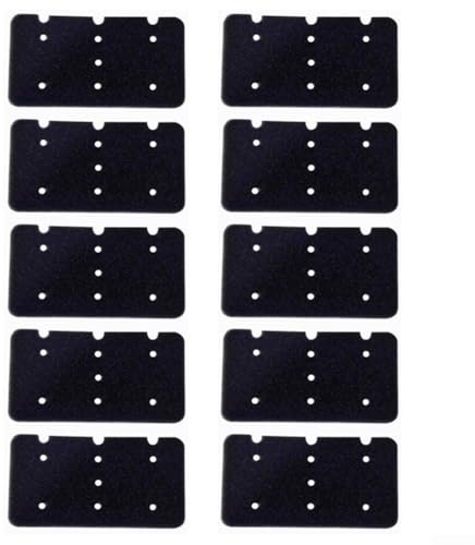Glomc Paquete de 10 filtros de esponja de algodón, para secadora Casarte y Haier con bomba de calor, filtro de esponja para secadora, eliminación eficiente de pelusas para mantenimiento de lavandería