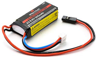 6.6V 300mAh 2S Life Receiver Battery: Universal Receiver