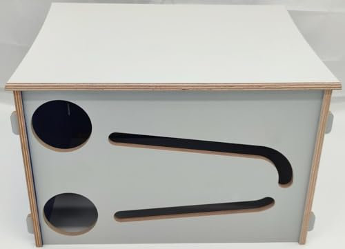 Manufaktur Martinshof Cassetta di birra scivolo bottiglia coperchio grigio