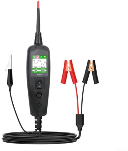 Honseadek Car Circuit Tester Kit with Color TFT Display, 12-24V Automotive Voltage Resistance Diode Diagnostic Tool for Battery Ignition Testing, Compatible with 12-24V Vehicles
