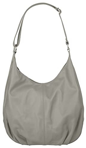 Cluty Shopper Echt Leder Damen | Made in Italy, Handtasche mit Smartphonefach, Umhängetasche verstellbar, Damentasche leicht, Schultertasche | 021408