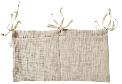 Lyivisk Hängender Babybett Organizer mit Mehreren Fächern Praktischer Aufbewahrungsbeutel für Windeln Spielzeug und Kleidung Ideal für Kinderbett und Wickeltisch