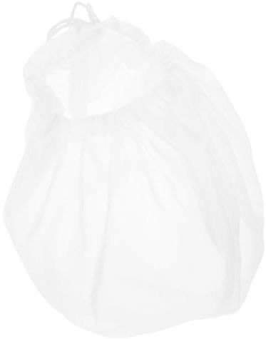 Angoily Bolsa Coladora de Malla Fina Reutilizable para Filtrar Verduras y Leche de Frutos Secos Tamaño Mediano 41 CM Bolsa Filtrante de Nylon para Cocina y Preparación de Bebidas