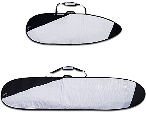 Ho Stevie! Surfboard Bag - Zippered Daybag - Fits All Shapes of Surfboards - Foam Padding and Durable Cover - Comfortable Shoulder Strap (7'6)