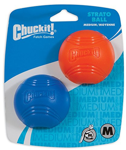 Chuckit! Strato Set de 2 Balles Taille M pour Chien 1 Unité