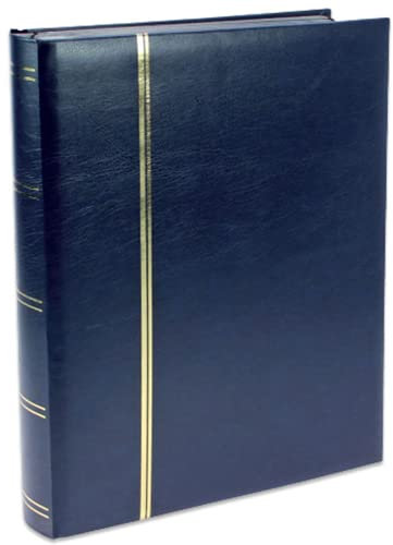 SAFE 150 Album timbres 64 pages blanches + 1 loupe de poche avec lentille de 50 mm | classeur timbres pour votre collection