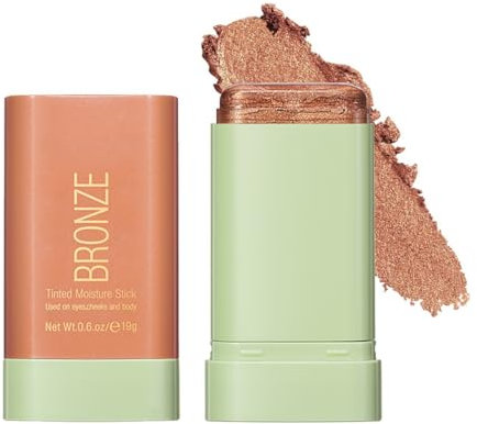 Ofanyia Blush Stick Rotatif Multi-Usage pour Lèvres et Joues - Crème Légère Facile à Mélanger, Texture Veloutée Mate (3# Rich Glow)