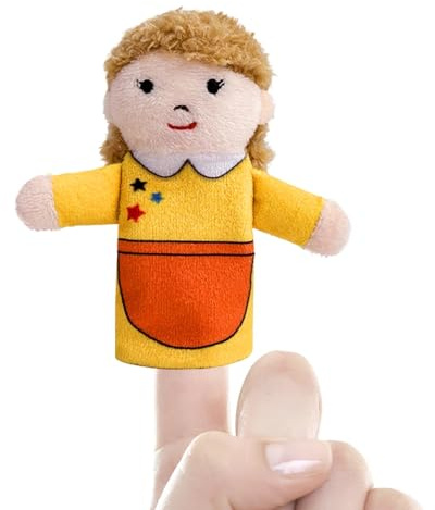 Plysch Finger Puppets, Plysh Finger Puppets Mjuk hudvänlig Djurset med | Barns Varmt familjetema Förälder-barn Interaktion Berättande Pedagogisk låtsaslek till födelsedag, jul, nyår,
