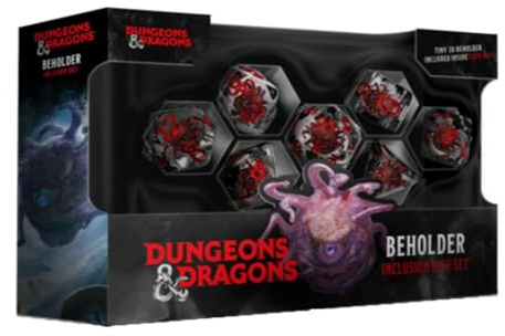 FanRoll Dungeons & Dragons Beholder Resin Dice Set