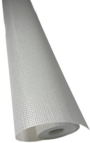 6x Glasgewebe Glasfasertapete Doppelkette grob 140g/m² + Vlieskleber