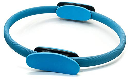 Pilates, Anello Magico per Lo Sport, Resistenza Sportiva, Cerchio di Pilates, Fitness, Yoga, cinetico, Strumenti di Ginnastica, Allenamento, Pilates, Accessori,Blu