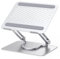 UGREEN Laptop Ständer Höhenverstellbarer drehbarer Notebook Stand Drehbare Basis Kompatibel mit Allen Laptops 10-17,3, MacBook, Dell, Lenovo(Silber)