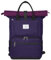 RAINSMORE Rolltop Rucksack Damen Herren Groß Laptop Rucksack 15.6 Zoll Rucksack Wasserdicht Lila Backpack Schulrucksack Reiserucksack Tagesrucksäcke