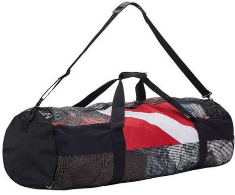 Borsa per ingranaggi per immersioni subacquee: deposito a rete subacquea, fucilazione impermeabile | Borsa pieghevole a secco veloce per attrezzatura da snorkeling, da nuoto, strumenti da