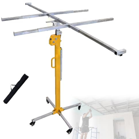 Elektrisk Handdriven Gipsskivlyft Med Stor Räckvidd Och Dubbla Användningsområden, Försedd Med Självlåsande Fallskyddsanordning, För Väggreparationer I Bostäder 3M