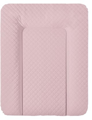 Ceba Baby® Fasciatoio Materassino - Fasciatoio neonato morbido - Cuscino Fasciatoio Lavabile per bambine e bambini - certificato Öko-Tex - impermeabile - Rosa - 70x75 cm