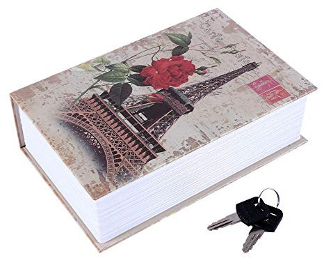 Fdit Dizionario Libro Segreto Cassetta di Sicurezza Cassaforte Denaro Contanti Gioielli Cassetta di Sicurezza Home Office Security(B)