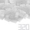2x4 Bricks x320 Pieces Transparent Clear Parts Classic Building Kit Creative Play Set Blocks Toy Basic Accessories Compatible with 3001 Major Brands (Trans-Clear)