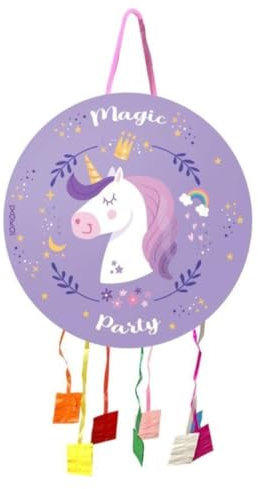 DISBACANAL Piñata unicornio lila