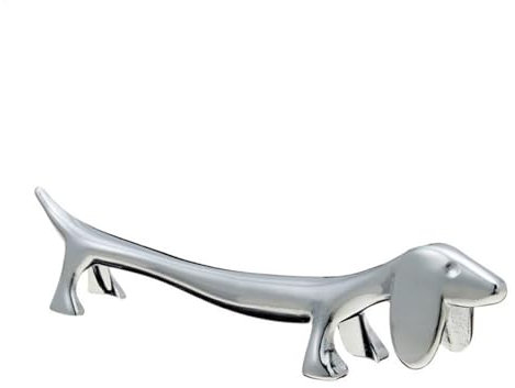 Yanayi 5 Stück Besteckhalter Für Tisch, Niedlicher Essstäbchenhalter In Hundeform, Messerbänkchen Edelstahl Gabel Stand Löffel Geschirr Rack