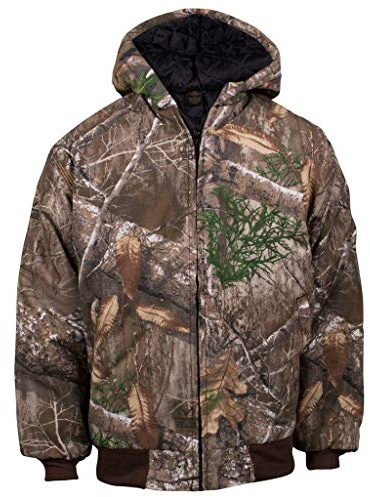 King's Camo Kids Classic Insulated Jacket Realtree Edge (Large, Realtree Edge)