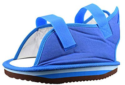 GHzzY Post-Op-Schuh für gebrochene Zehen/Fußfraktur - Unisex Medical Walking Schuh & Schutz Gipsschuh mit verstellbaren Trägern - rutschfest,XL