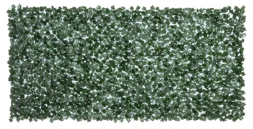Outsunny Seto Artificial Ocultación Jardín en Rollo 3x1,5 m Pantalla de Valla de Privacidad de Hiedra Artificial Fácil Montaje para Terraza Balcón Exterior Decoración de Hojas Verde