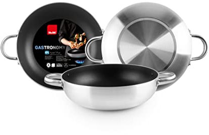 IBILI 500624 Sarten honda con 2 asas gastronomy 24