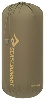 Sea to Summit Lightweight Stuff Sack, Durable Outdoor and Travel Storage, 20 Liter, Olive Green